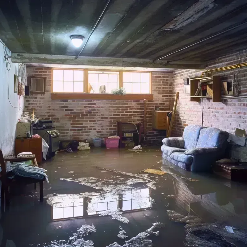 Flooded Basement Cleanup in Alum Creek, WV